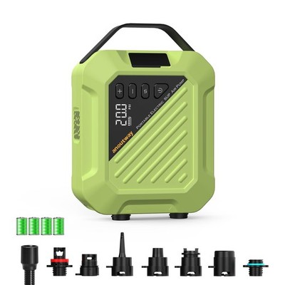 20PSI High Pressure Smart SUP Air Pump, Rechargeable Battery-Powered, Intelli...