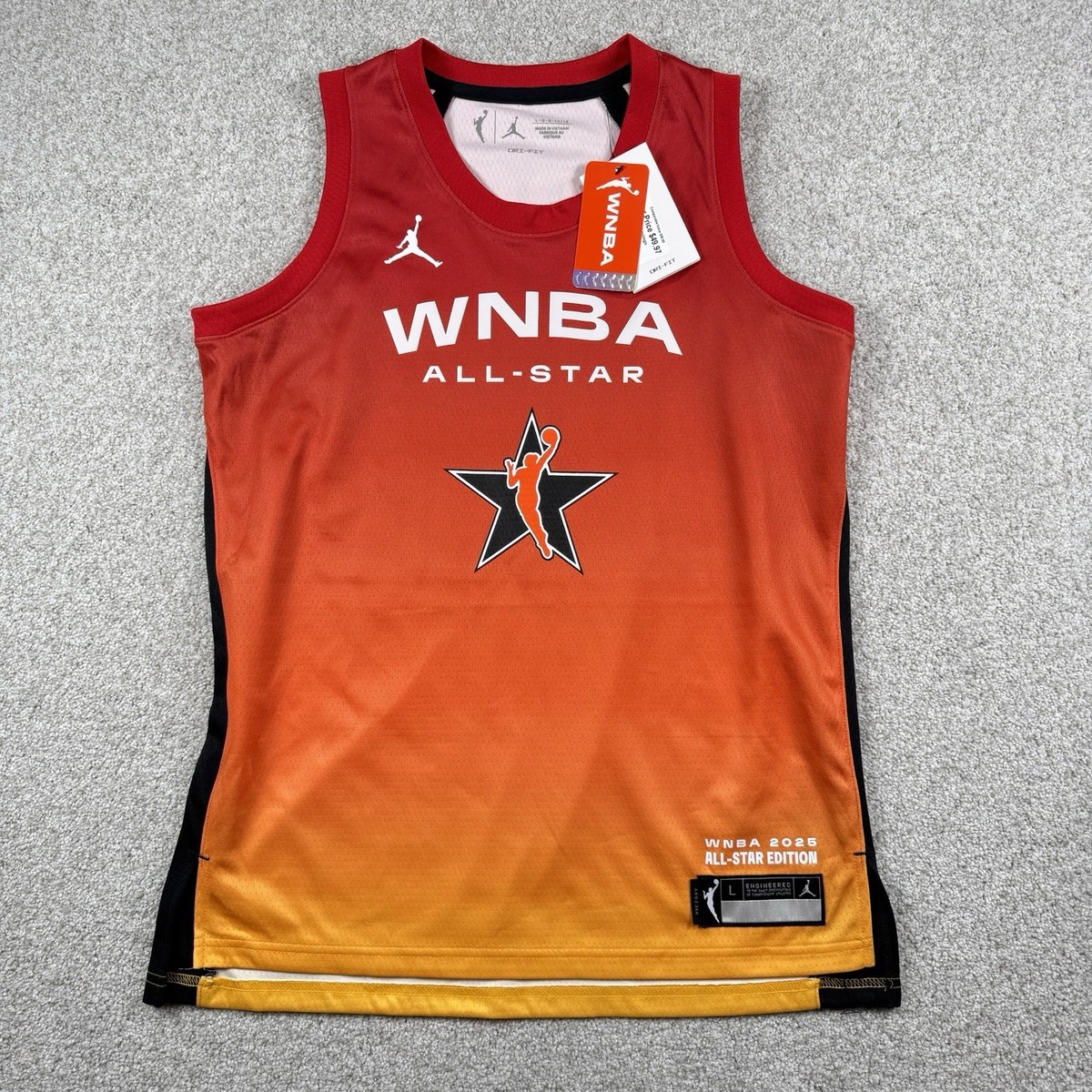 新品タグ付 Nike Jordan × WNBA All-Star Jersey NEW Caitlin Clark Jordan Nike WNBA All Star Game Jersey Kids Large
