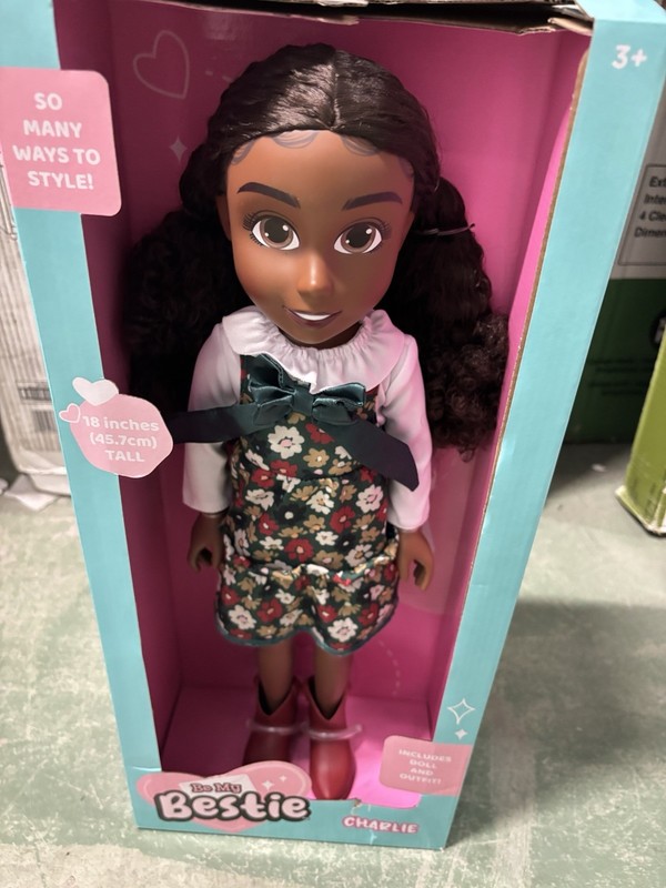 Be My Bestie 18" Charlie Doll - Flower Outfit - Jakks Pacific -Brand NEW in Box