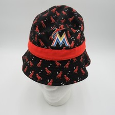 Miami Marlins Hat Cap Strap Back Infant Black Red MLB Baseball Dinosaurs New Era