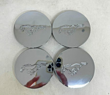 Ford Mustang Oem Chrome Pony Center Caps Set Of 4 Yl3j-1a096-aa C8640