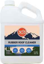 Rubber Roof Cleaner - Removes Build up on the Rubber Roofs of Rvs, Campers, Pop-