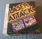 Vintage 1978 Milton Bradley Laser Attack Board Game Complete With Manual