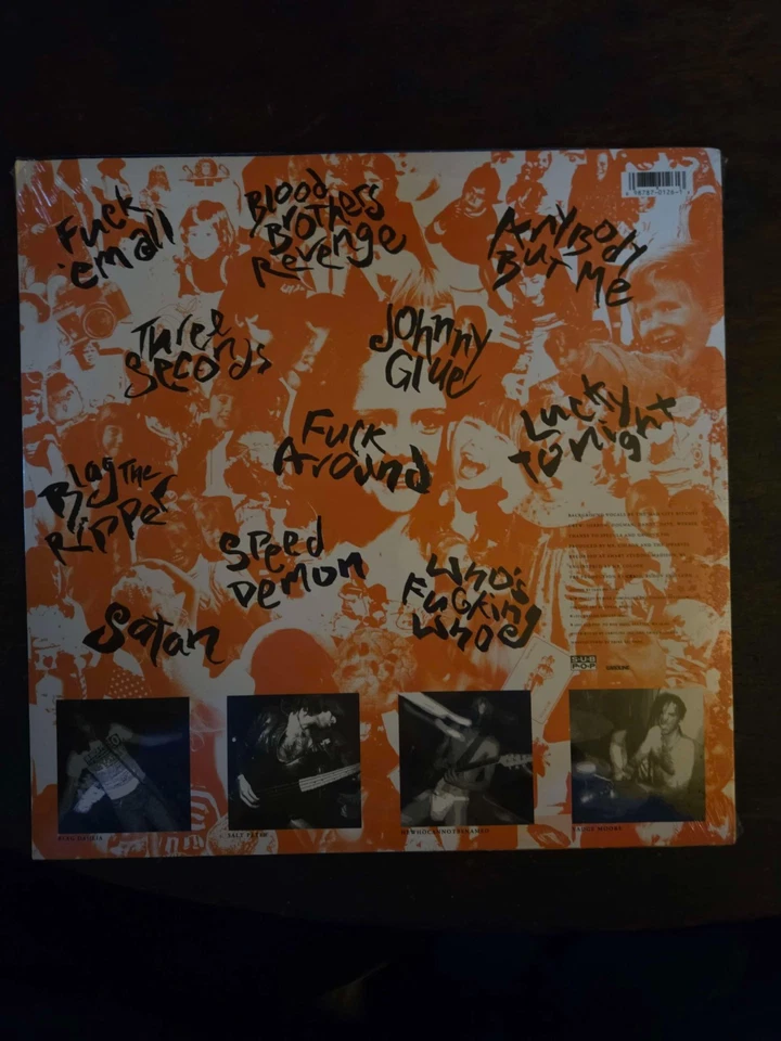 Dwarves Thank Heaven For Little Girls 1st US Press 1991 Colored Vinyl LP SEALED - Image 2 of 3