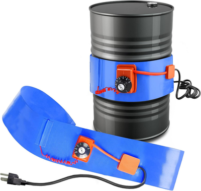 #ad 2 PCS Upgraded 55 Gallon Drum Heater with Twist Temperature Control 1200 Watt $132.99
