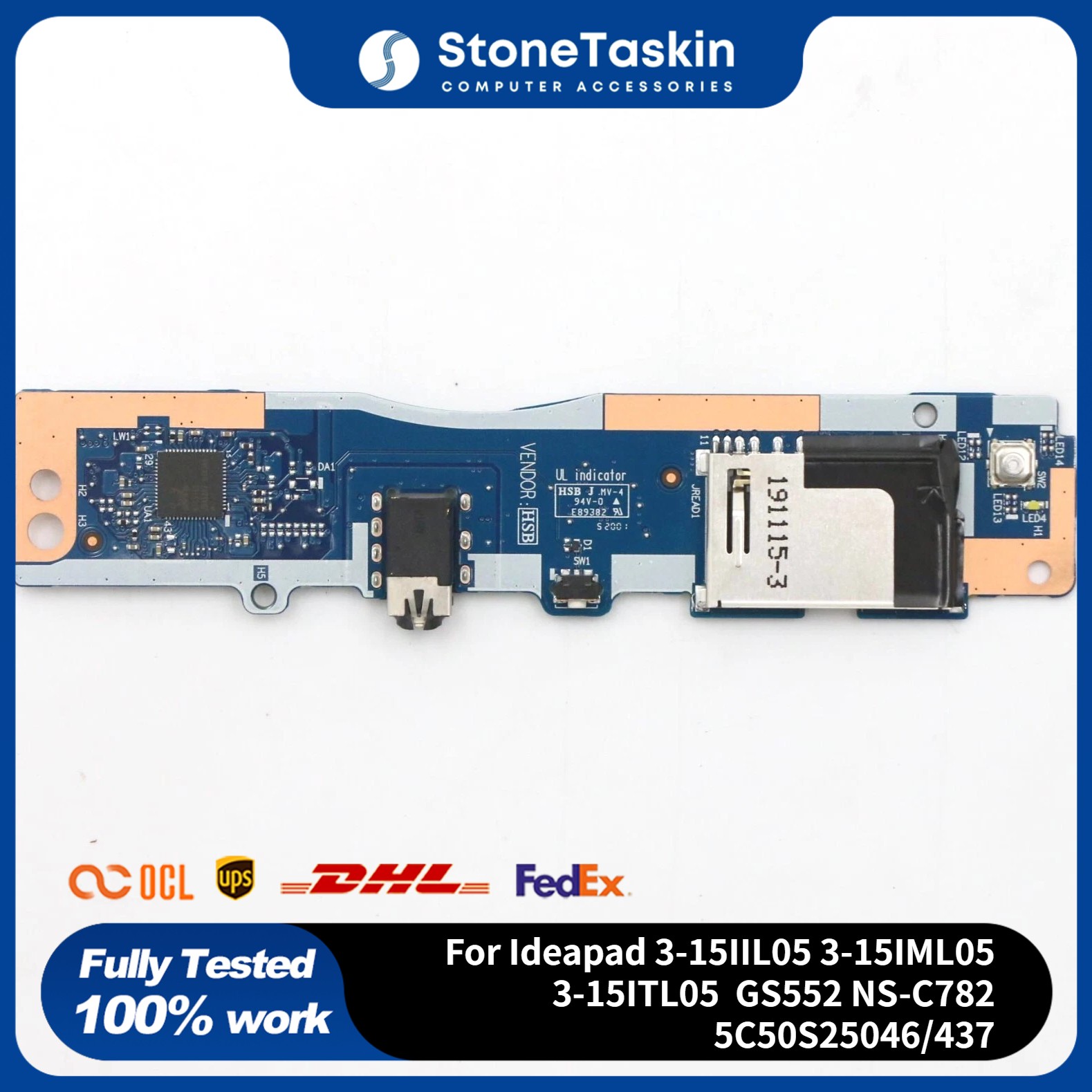 For Ideapad 3-15IIL05 3-15IML05 3-15ITL05  GS552 NS-C782 5C50S25046/437