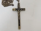 Antique Cross Crucfixes Religion Pendant Relic Very Rare  ! No.BF68
