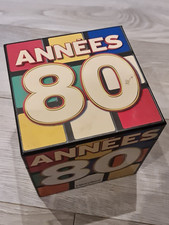 Hit Box Années 80. Superbe coffret Edition Rubik's Cube. 10 CD.