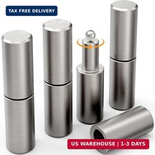 Weldable Barrel Hinges 4",4 x 1 inch, Heavy Duty Gate Hinges,Weld On Iron Door,