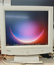 Retro Fujitsu Siemens VGA 18" 1280x1024 60Hz Monitor  *WORKING* *PLEASE READ*