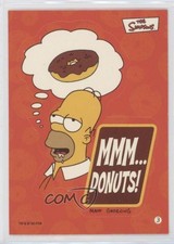 2002 Topps The Simpsons Homer Simpson Homer Simpson Mmm… Donuts! #3 00l8