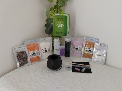 Handgefertigt inspiriert Mittwoch Film Hexe Halloween Trank Zauber Kit Set Handwerk