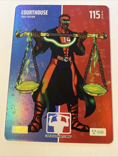 2025 Bo Jackson Battle Arena Courthouse Courtland Sutton ICE Logo Battlefoil