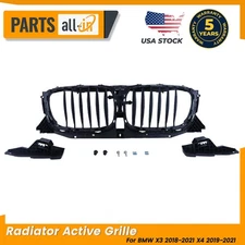 For BMW X3 2018-2021 X4 2019-2021 Front Radiator Active Grille Air Shutter