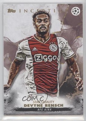 2022-23 Topps Inception UEFA Club Competitions Star Quality Devyne Rensch 02v3