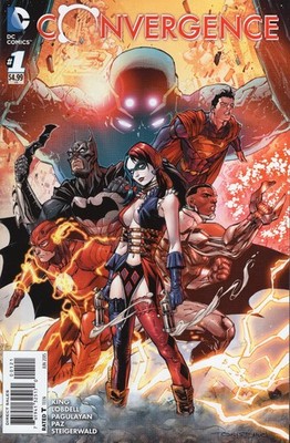 Convergence #1 Tony S Daniel Variant DC Comics 2015 NM