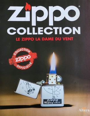 ZIPPO MAGAZINE THE LADY OF THE WIND BOOKLET OFFICIAL COLLECTION ALTAYA BOOKLET
