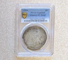 1924 Peace Dollar PCGS Genuine Clean Extra Fine XF Detail PHILADELPHIA MINT