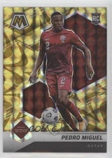 2021 Panini Mosaic FIFA Road to World Cup Reactive Gold Prizm Pedro Miguel uk2