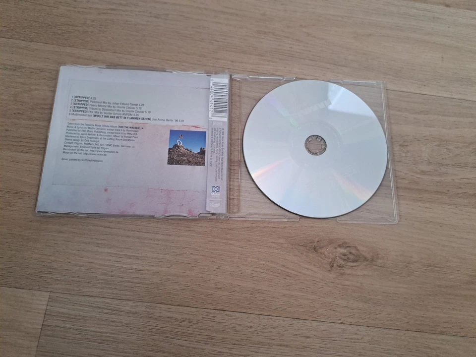 Rammstein – Stripped (Maxi CD, 1998) Single - Bild 3 von 3