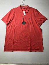 BROOKS BROTHERS Slim Fit Cotton Polo Shirt Men's Size XXL Orange