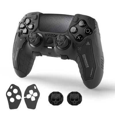 GeekShare G.S.TAC Case for PS5 Edge Wireless Controller + Thumb grips + Sticker