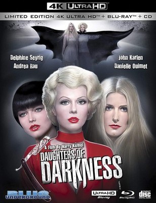 Daughters of Darkness (4K Ultra HD + Blu-ray + CD, BRAND NEW)