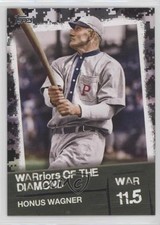 2020 Topps Warriors of the Diamond Black 205/299 Honus Wagner #WOD-10 HOF 0d08
