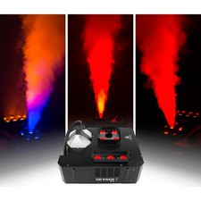 CHAUVET DJ Geyser P7 Compact Fog Machine with RGBA UV LED and Wireless Remote