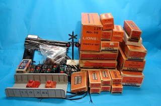 Large Estate Find Postwar Lionel Separate Sale Accessories Empty Boxes C6