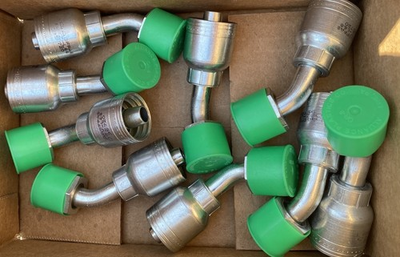 #ad Eaton Weatherhead 08Z L68 Hydraulic Fitting Female Swivel 45° Elbow QTY 9 $110.00