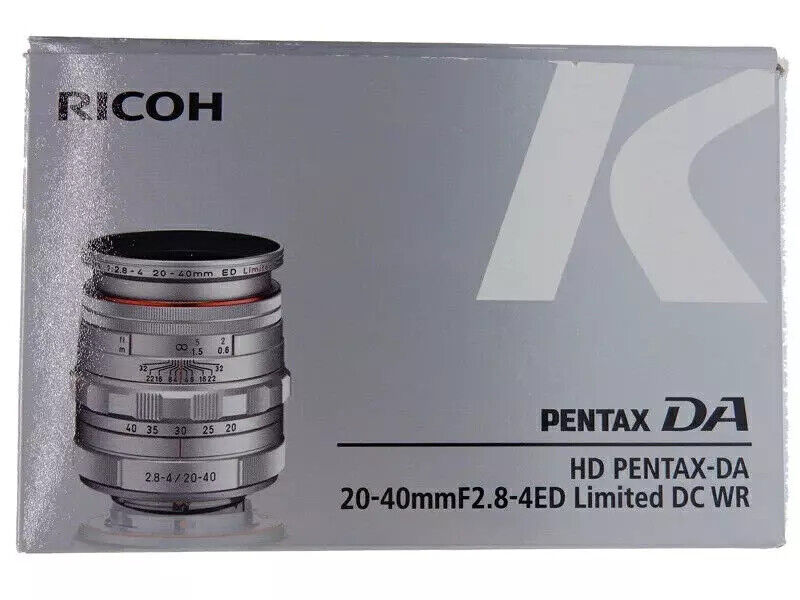 HD PENTAX-DA 20-40mm F2.8-4ED Limited DC WR Wide Standard HD PENTAX-DA 20-40mm F2.8-4ED Limited DC WR Wide Standard