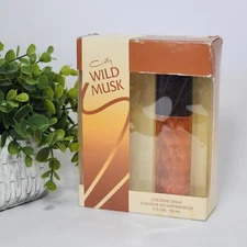 Coty Wild Musk Cologne Spray for Women Vintage Original Scent 2 fl oz / 59 mL