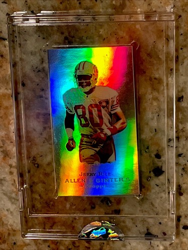 2009 JERRY RICE ETOPPS SUPER BOWL CHAMPIONS REFRACTOR A&G UNCIRCULATED 49ERS HOF - Picture 5 of 12