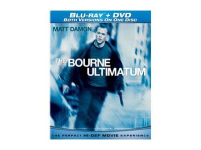 The Bourne Ultimatum (Blu-ray/DVD, 2010) NEW