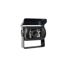 TELECAMERA CCD 18 LED INFRAROSSI RETROCAMERA RETROMARCIA CAMION FURGONE CAMPER