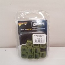 Warlord Games BOLT ACTION ORDERS DICE GREEN Sealed