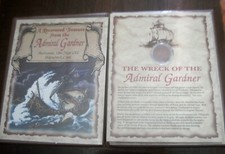 1808 ADMIRAL GARDNER SHIPWRECKED COIN - X CASH -- EAST INDIA COMPANY 