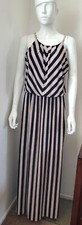 Maurice’s+ womens spaghetti Sleeveles straped maxi dress Side Cut SZ M