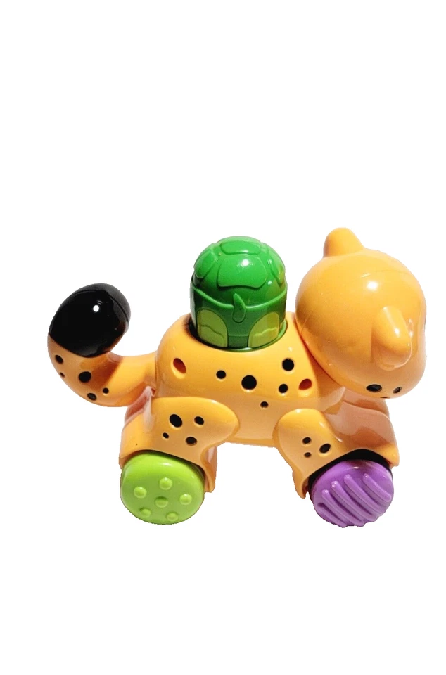 Fisher Price Press and Go Cheetah gato tigre animais incríveis Mattel 2008 - Imagem 3 de 4