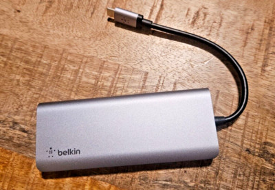 BELKIN USB-C HUB 7-IN-1 MULTIPORT DOCKING STATION FOR MACBOOK & WINDOWS
