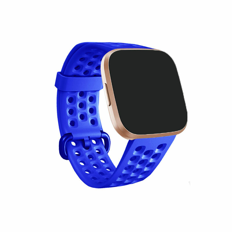Cinturino Per Orologio Per Fitbit Versa 2 / Versa Lite / Versa SE / Versa Silicone Morbido Sostituzione Cinghia Regolabili Traspirante Chiusura Classica Cinturino Sportivo Polsino Del 2025 A $9.99