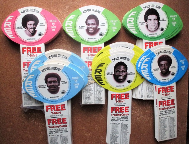 1976 Pepsi Cola Cards Football U PICK Player(s) Drew Pearson Marinaro Griffin 1976 Pepsi Cola Cards Football U PICK Player(s) Drew Pearson Marinaro Griffin