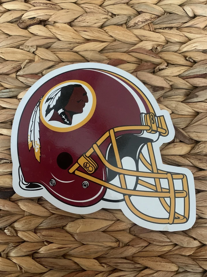 Casco WASHINGTON REDSKINS + Juego de 2 abrazaderas magnéticas para refrigerador de automóvil ❤️tb Foto 2 de 3