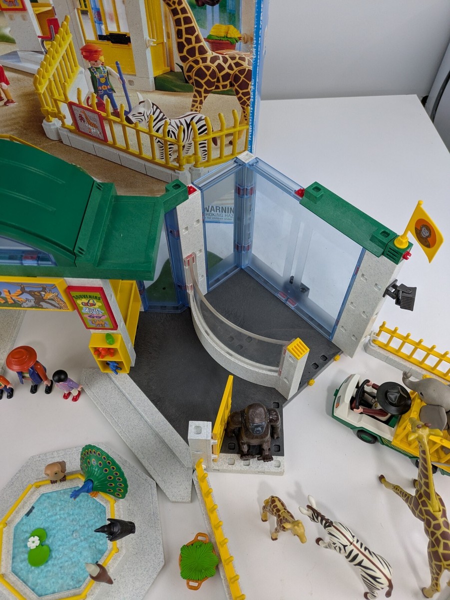 Playmobil Vintage 2003 Zoo Set 3240 Animals Buildings Extras Kids