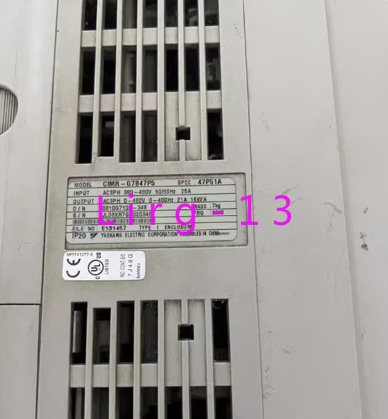 1pc used Yaskawa G7 inverter CIMR-G7B47P5 380V 7.5KW | eBay 1pc used Yaskawa G7 inverter CIMR-G7B47P5 380V 7.5KW | eBay
