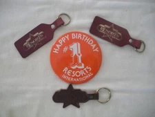 VINTAGE ITEMS FROM RESORTS INT'L CASINO IN ATLANTIC CITY