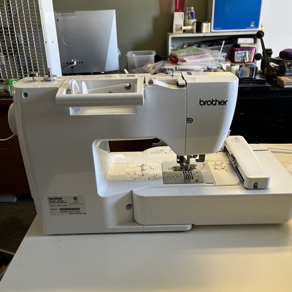 Brother SE630 Computerized Sewing & Embroidery Machine eBay