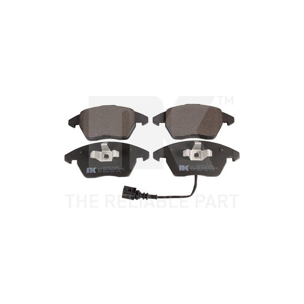Bremsbelagsatz, Scheibenbremse NK 224770 FüR Audi Seat Skoda Vw, Vorderachse-image