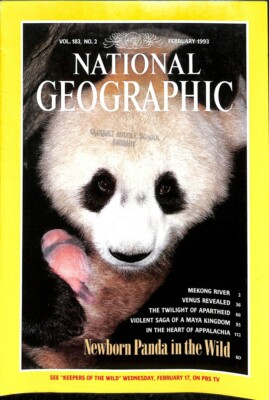 National Geographic Magazine英語版 National Geographic Magazine, February 1993 | eBay